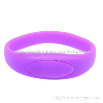 16G Wrist Band Bracelet USB 2.0 Flash Memory, Stick Thumb, Pen Gift